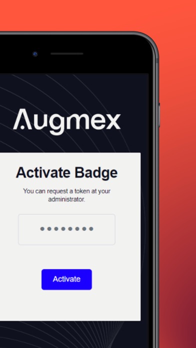 Augmex Badge Screenshot