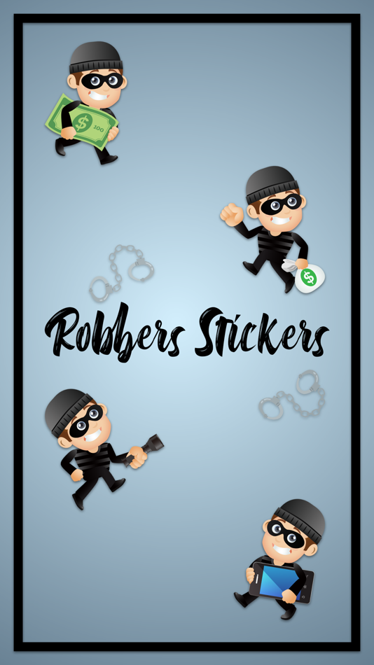 Robbers Stickers - 1.2 - (iOS)