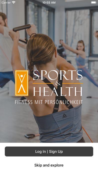S&H Fitness Screenshot