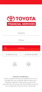 Toyota Servicios Financieros screenshot #1 for iPhone