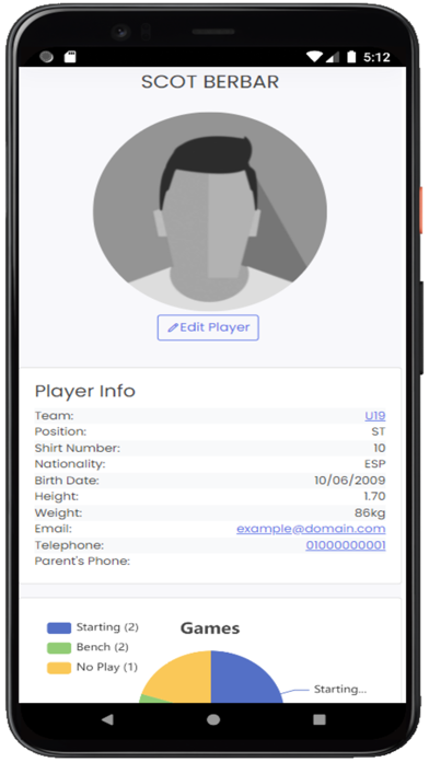 Sport Academy Manager Screenshot