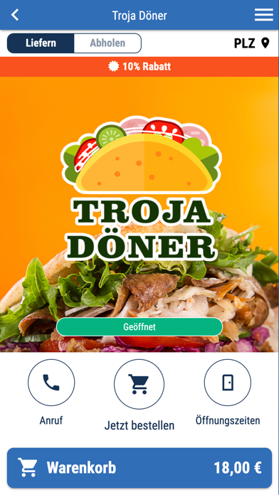 Troja Döner Screenshot
