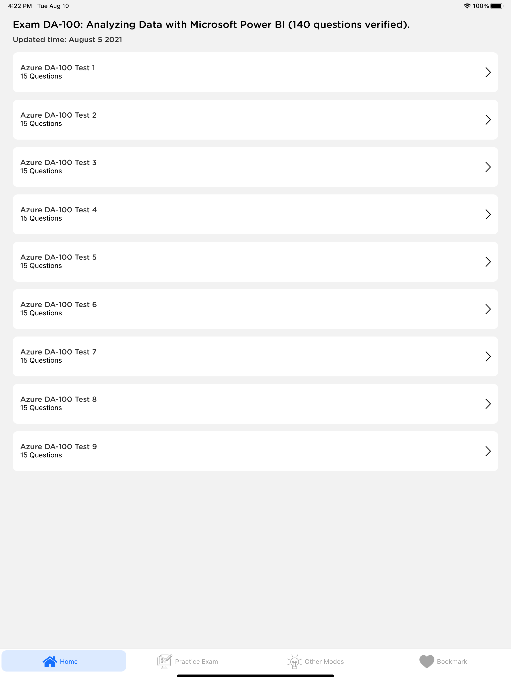 Exam DA-100: Analyze Data 2025 screenshot 6