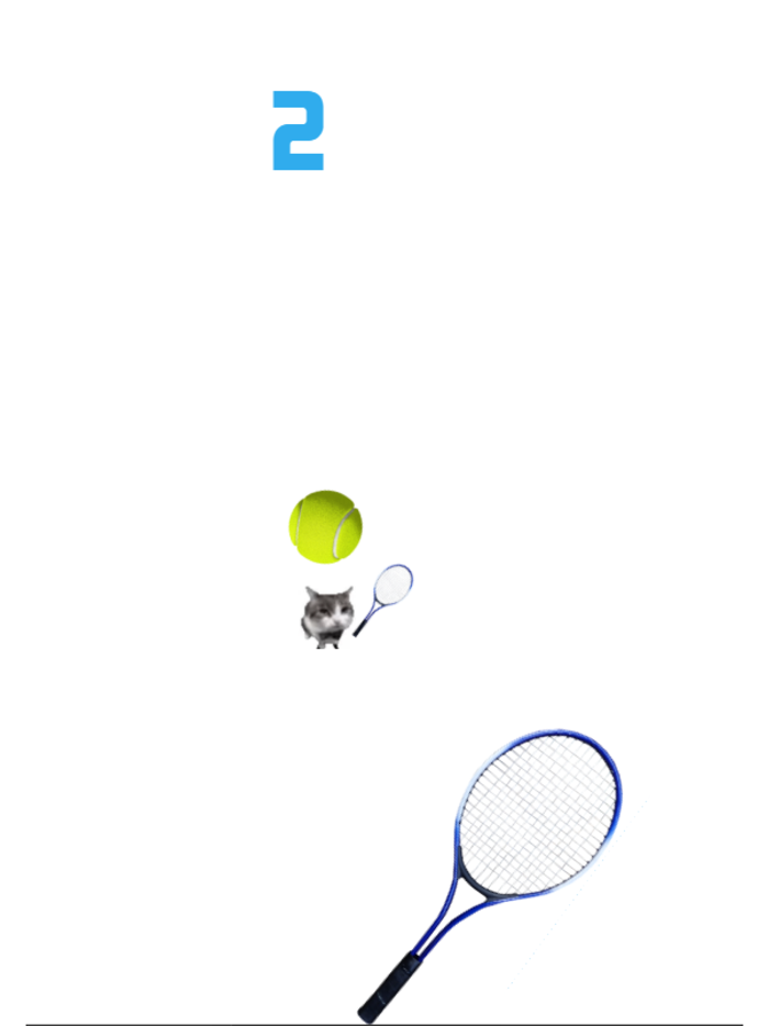Cat Tennis - Meme Game