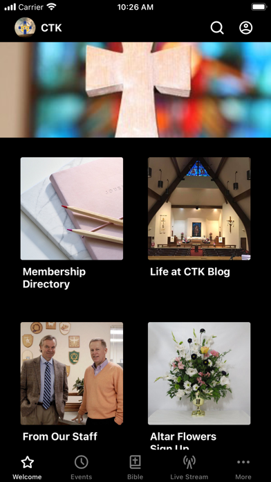 Christ the King Lutheran Screenshot