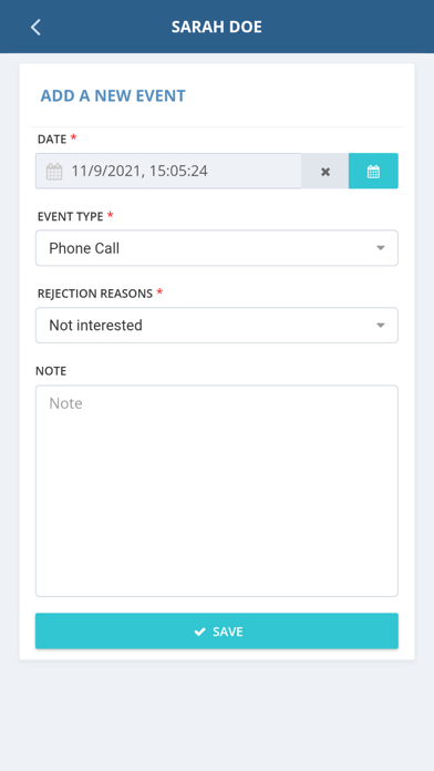 RECRU Screenshot