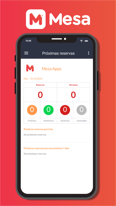 Mesa Para Restaurantes Screenshot