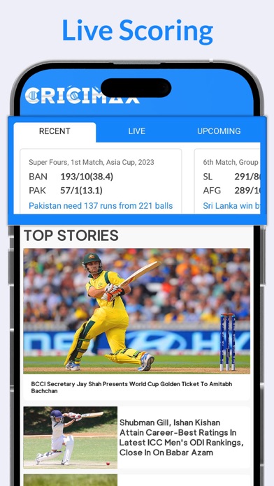 Live Cricket TV HD: Streaming Screenshot