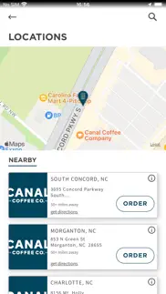 canal coffee company™ iphone screenshot 2