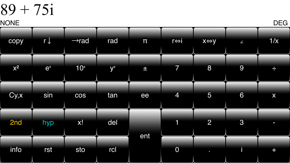 #2. Complex RPN Calculator (iOS) 由: John Coddington