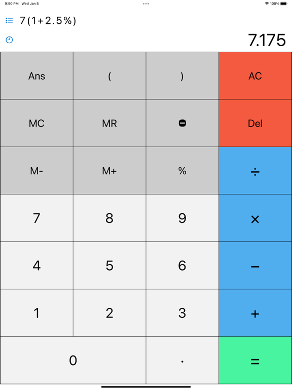 Screenshot #5 pour Kalco Calculator