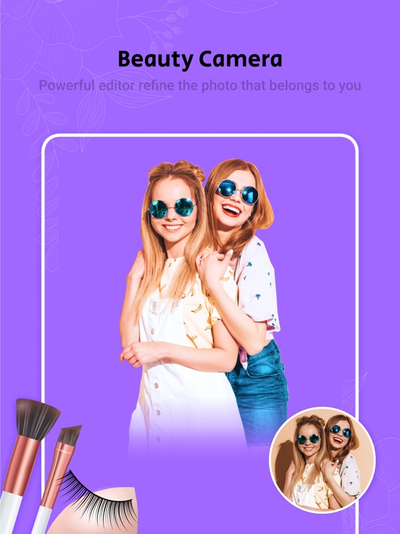 Beauty Cam - Selfie, Sticker iPad screenshot 6 - Photo & Video app