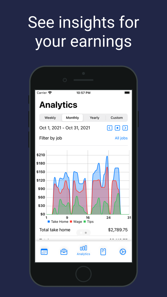 #2. Tip Tracker° (iOS) By: Boldizsar Tompe