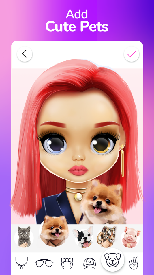 #3. Dollicon - Doll Avatar Maker (iOS) De: ZipoApps
