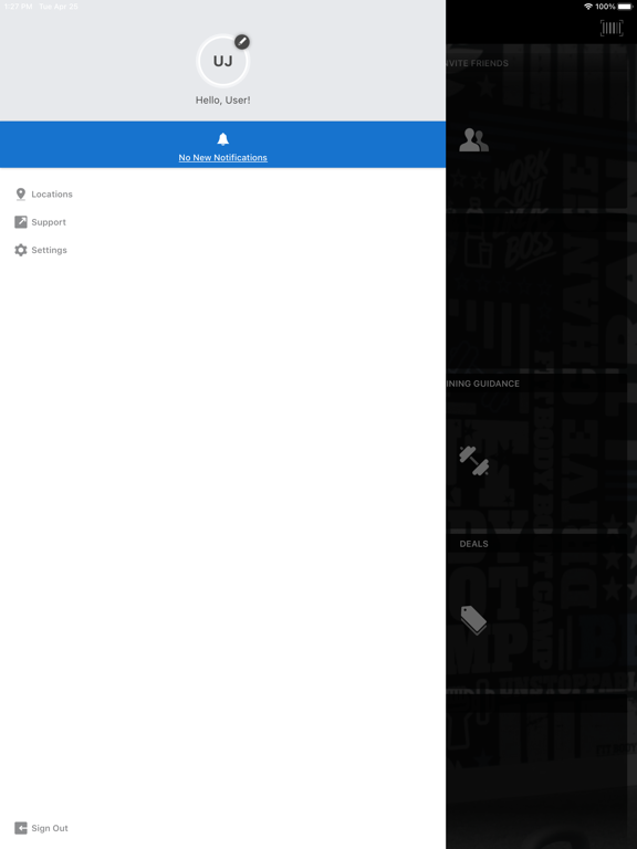 Fit Body Check In iPad screenshot 6 - Health & Fitness app