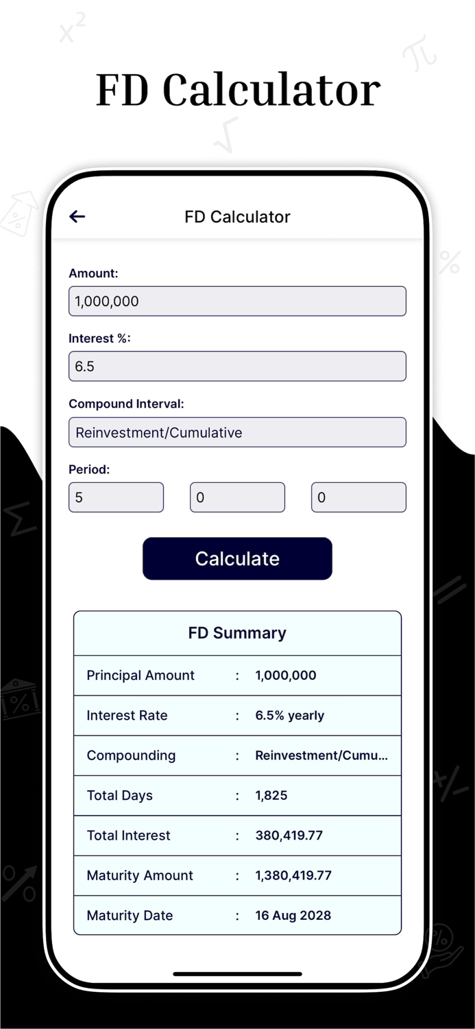 Interest Calculator,GST Finder
