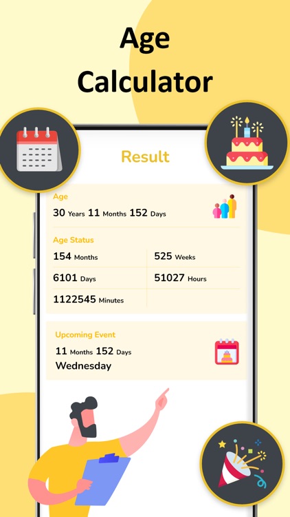Chronological Age Calculator. by Asad Ahsan