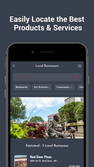 Red Deer Connect App Screenshot