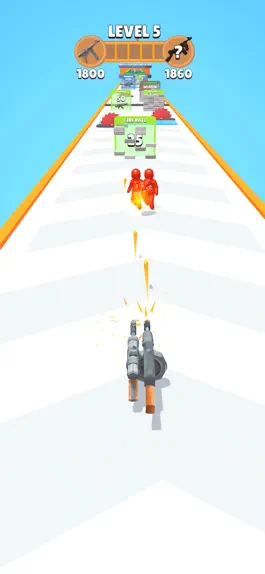 Game screenshot Gun Crowd Runner mod apk