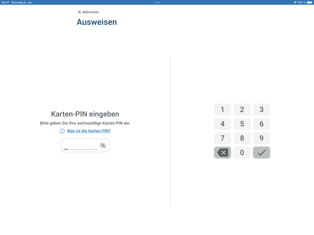 ‎AusweisApp Bund Screenshot