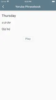 yoruba phrasebook iphone screenshot 3