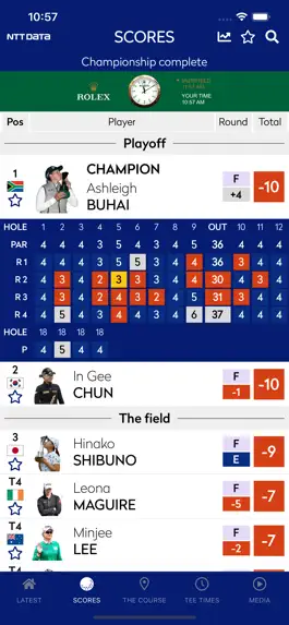 Game screenshot AIG Women's Open apk