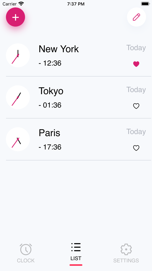 #3. WorldTime: Tell Time (iOS) 由: Artem Petriuk