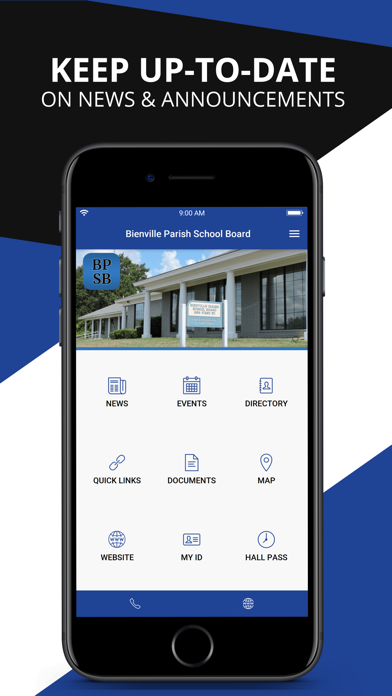 Bienville Parish School Board Screenshot