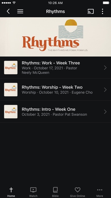 Overlake Christian Church Screenshot
