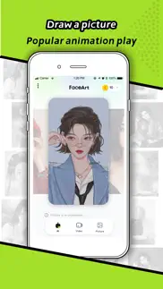 faceart-ai animation painting iphone screenshot 1