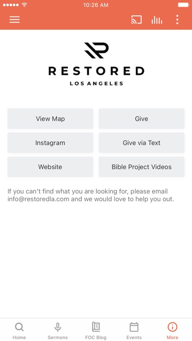Restored Church L.A. Screenshot