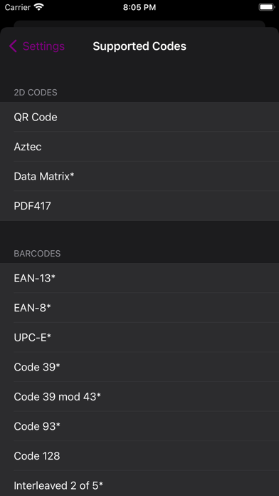 Code Scanner - QR and Barcodes Screenshot