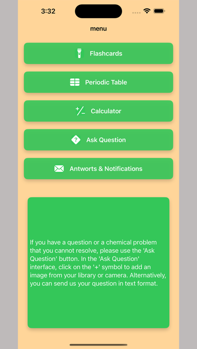 Chemistry Chapters Screenshot