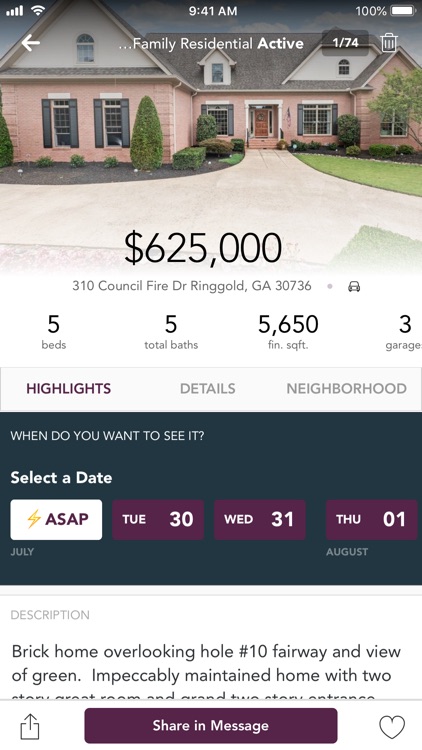 Realty Center Home Search