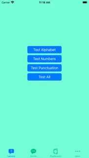 morse code speed test iphone screenshot 4