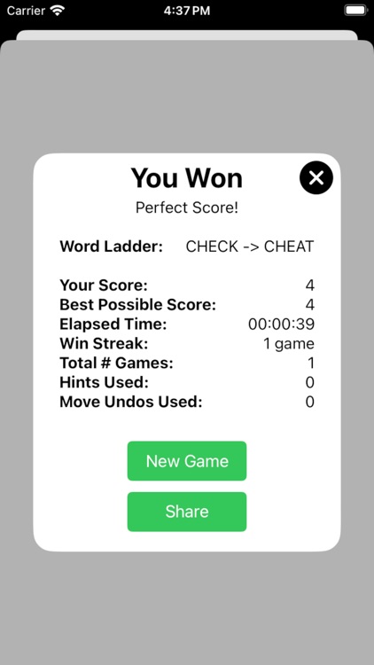 Word Ladder - brain games screenshot-3