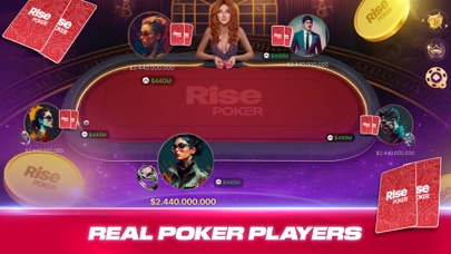 Rise Poker - Texas Holdem Game Screenshot