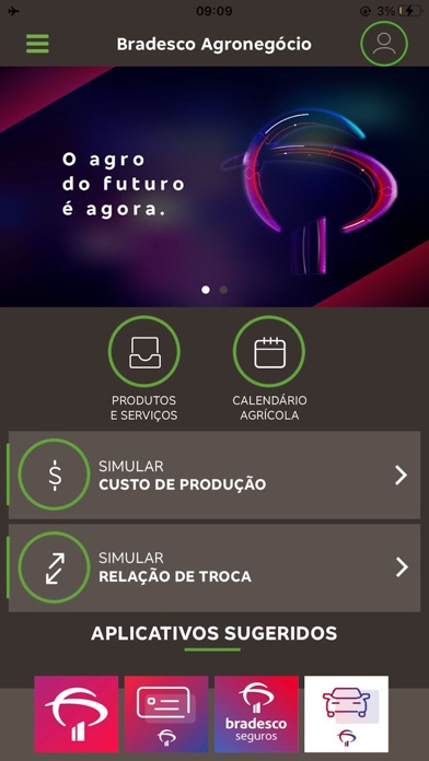 Bradesco Agronegócio Screenshot