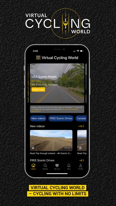 Virtual Cycling World Screenshot