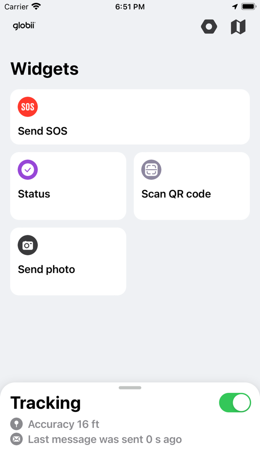 #2. Globii (iOS) 由: Laxson GPS Canada Inc