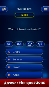 Millionaire Trivia & Quiz Game screenshot