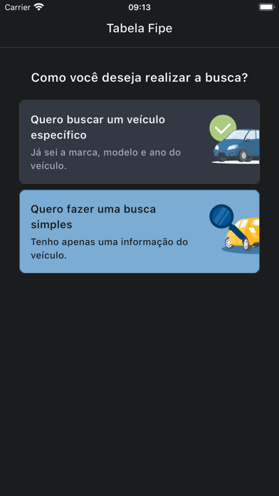 Consulta placa e tabela FIPE Screenshot