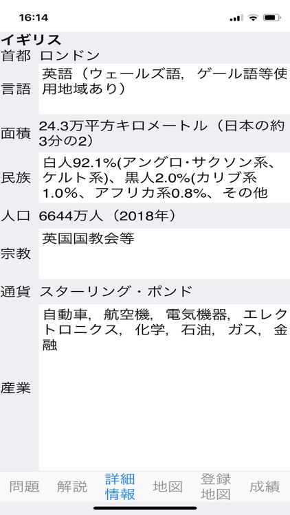 世界国土クイズ