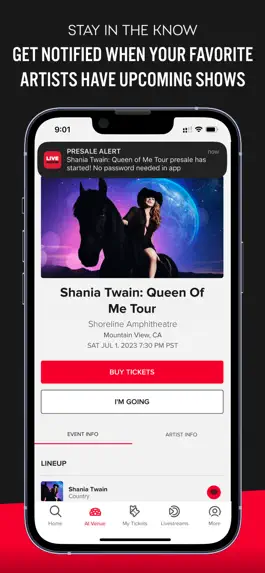 Game screenshot Live Nation – For Concert Fans hack
