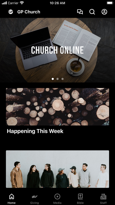Grace + Peace Church Screenshot