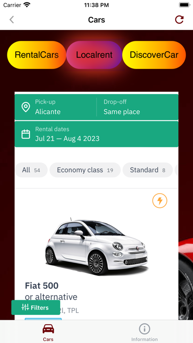 Car Rental Near Me Screenshot