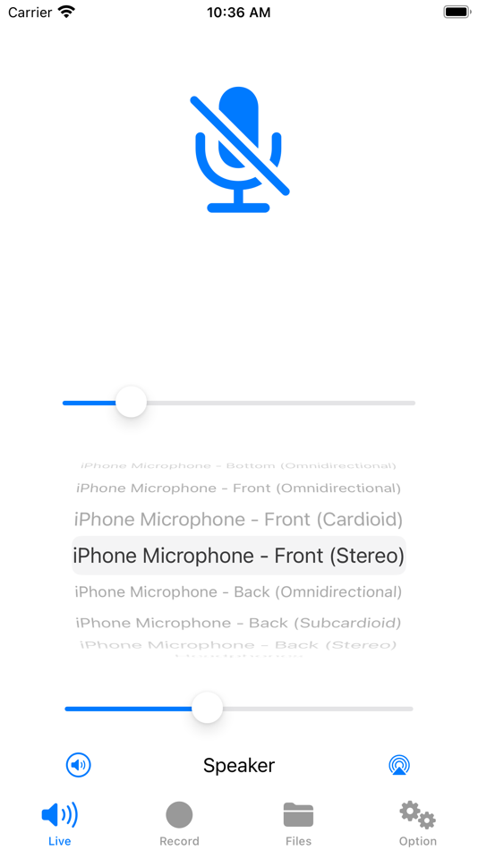 #1. Stereo Microphone (iOS) 由: Ryouta Kira