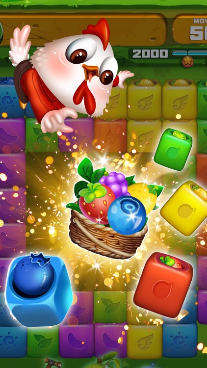 Fruit Funny Blocks: farm cubes screenshot-5