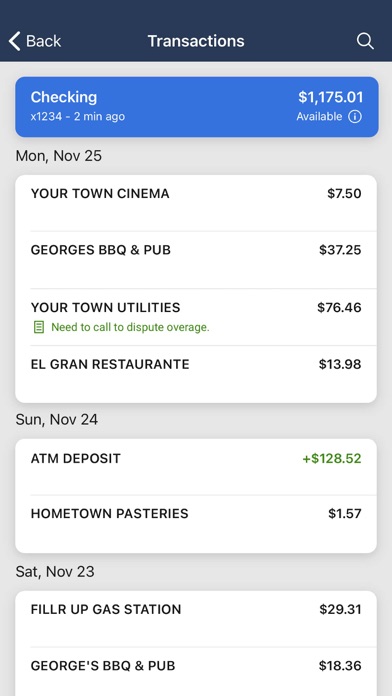 American Bank Montana Screenshot