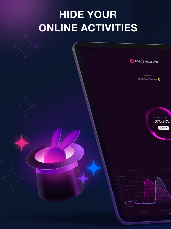 VPN Force Field - turbo fast